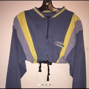 cropped vintage next issue sweater